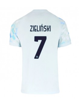 Billige Inter Milan Piotr Zielinski #7 Bortedrakt 2025-26 Kortermet